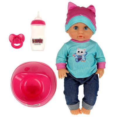 Интерактивный пупс Малышка 25 см Карапуз Y25EV-DP-CD-RU